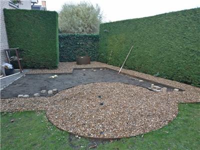 Corten staal afscherming