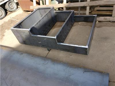 Stalen bloembakken op maat