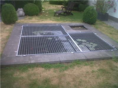 Vijverafdekking rooster