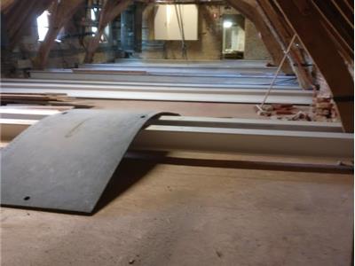 Valse vloer constructie